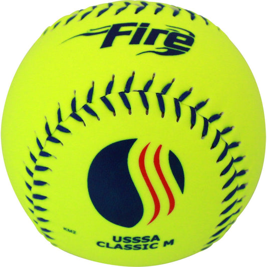 The Classic M is ideal for USSSA slowpitch tournament play. Knock it out of the park in perfect summer conditions. Sold by the dozen.