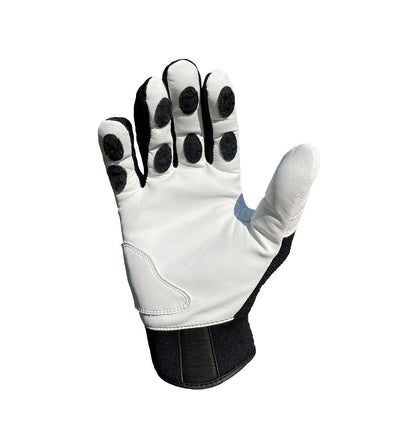 Canine Batting Gloves black and white palm