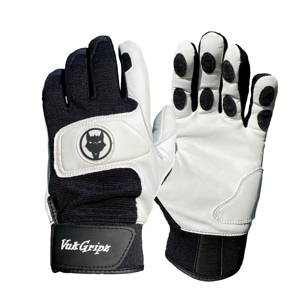 Canine Batting Gloves black and white