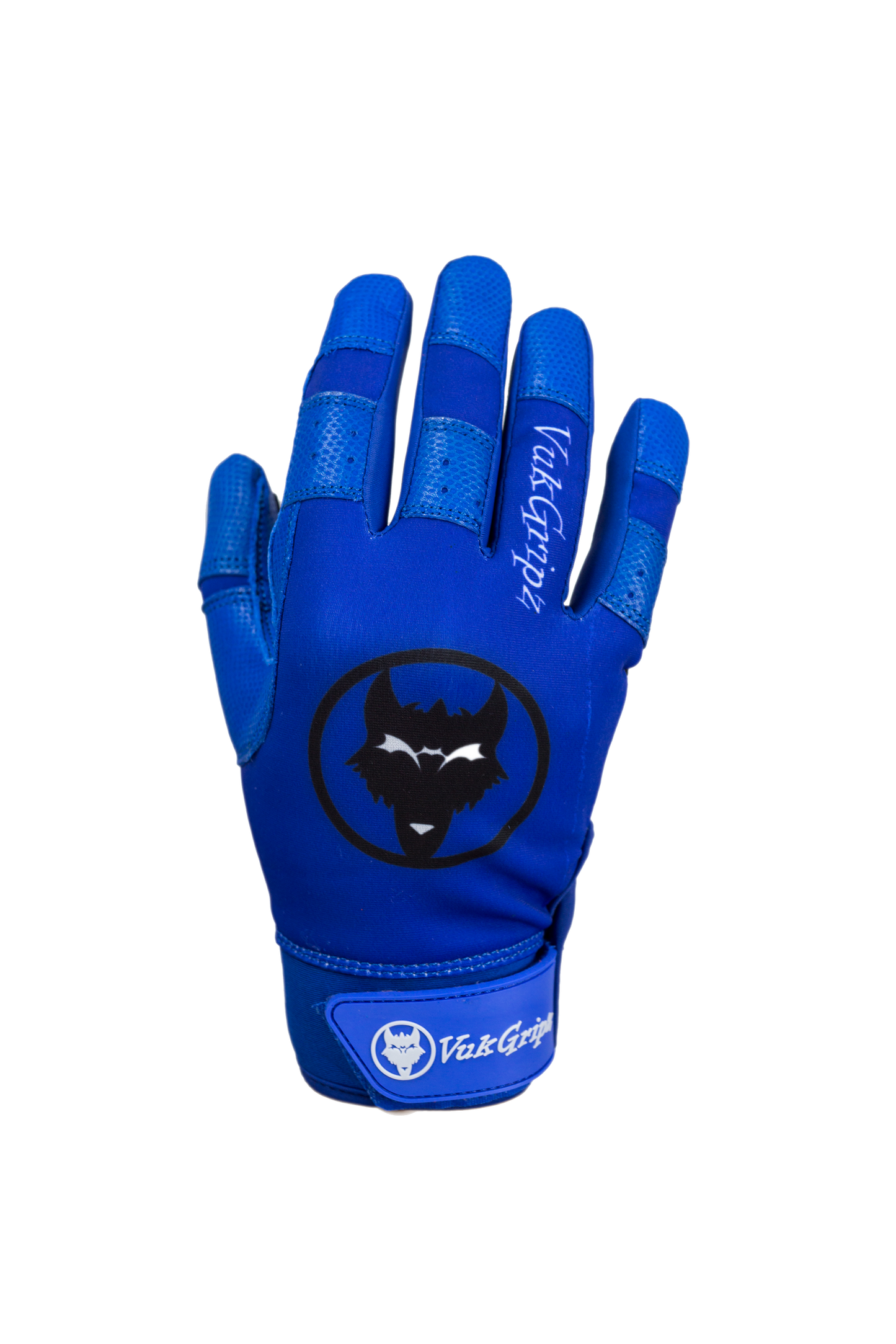 Howler Blue Batting Gloves back