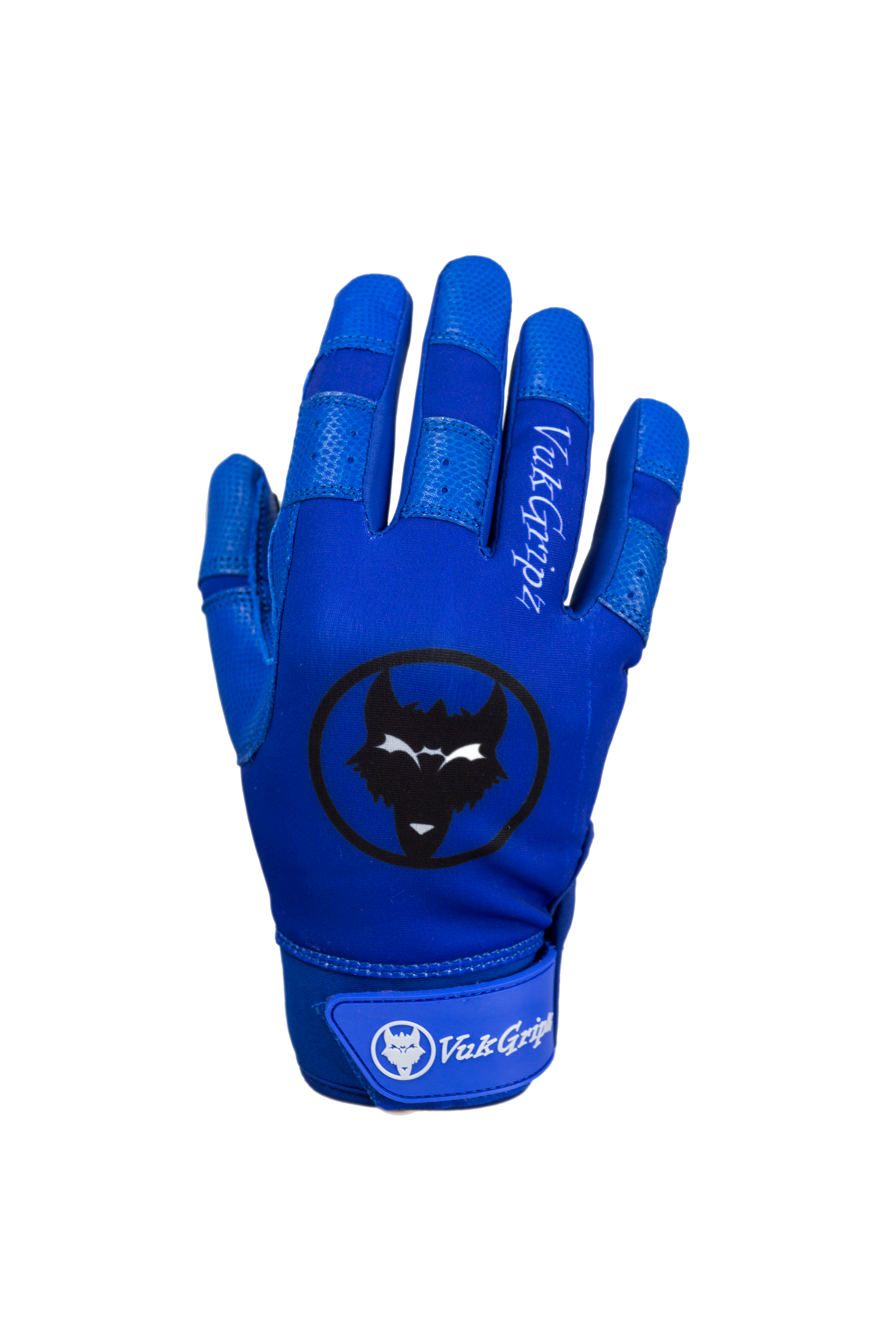 Howler Blue Batting Gloves back