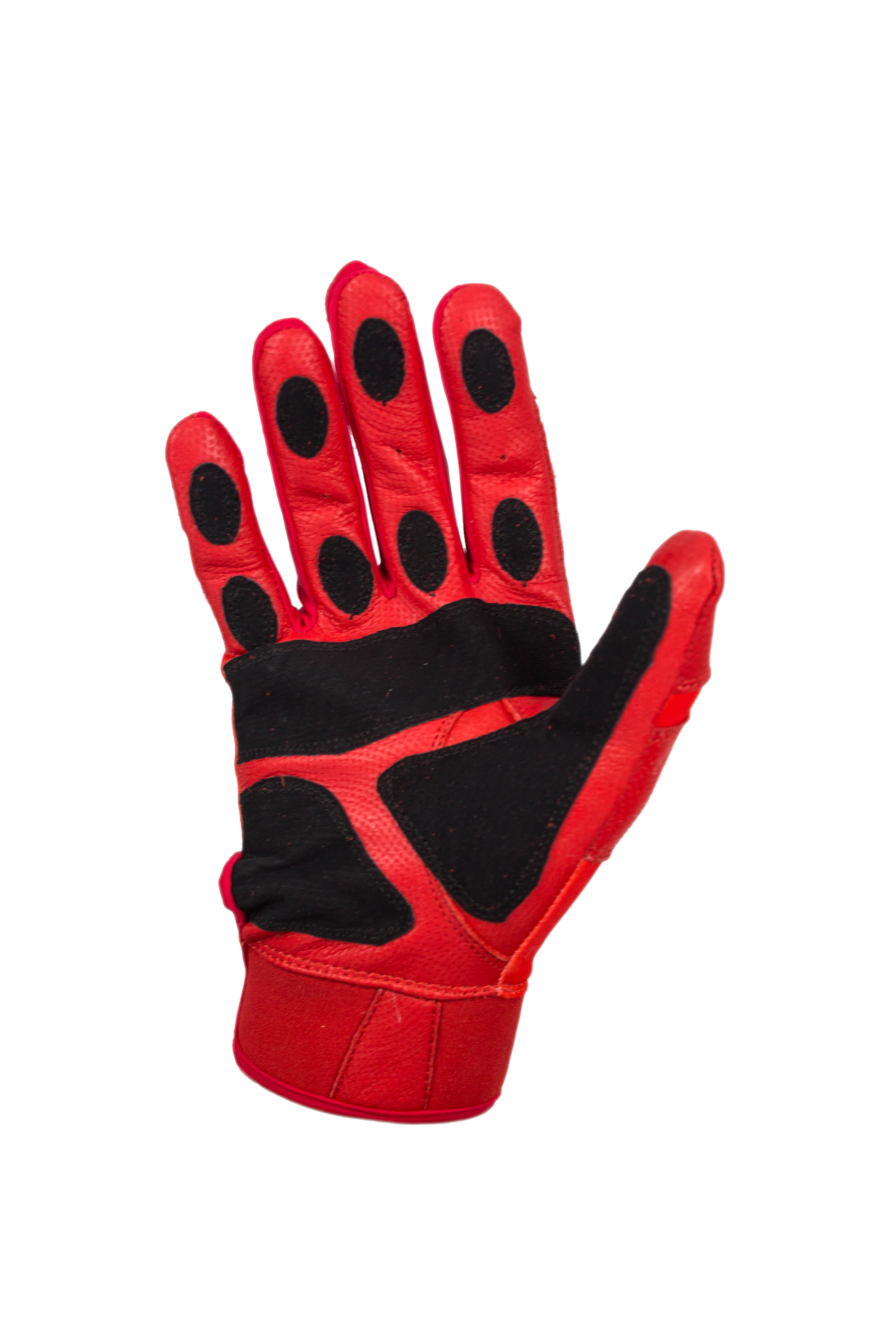 Howler Red Batting Gloves palm