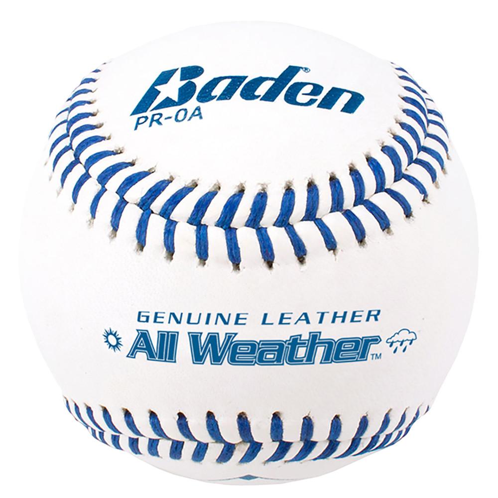 The All-Weather Baseball recovers to regular playing conditions faster than any other practice baseball. Sold by the dozen. Play your best in any weather condition.