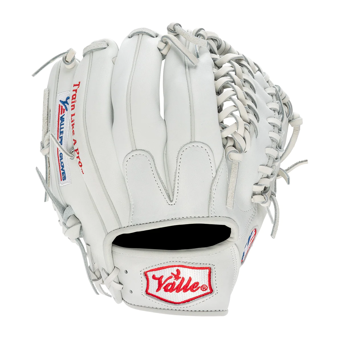 Valle Pro Series training glove, fielder's mitt, back view