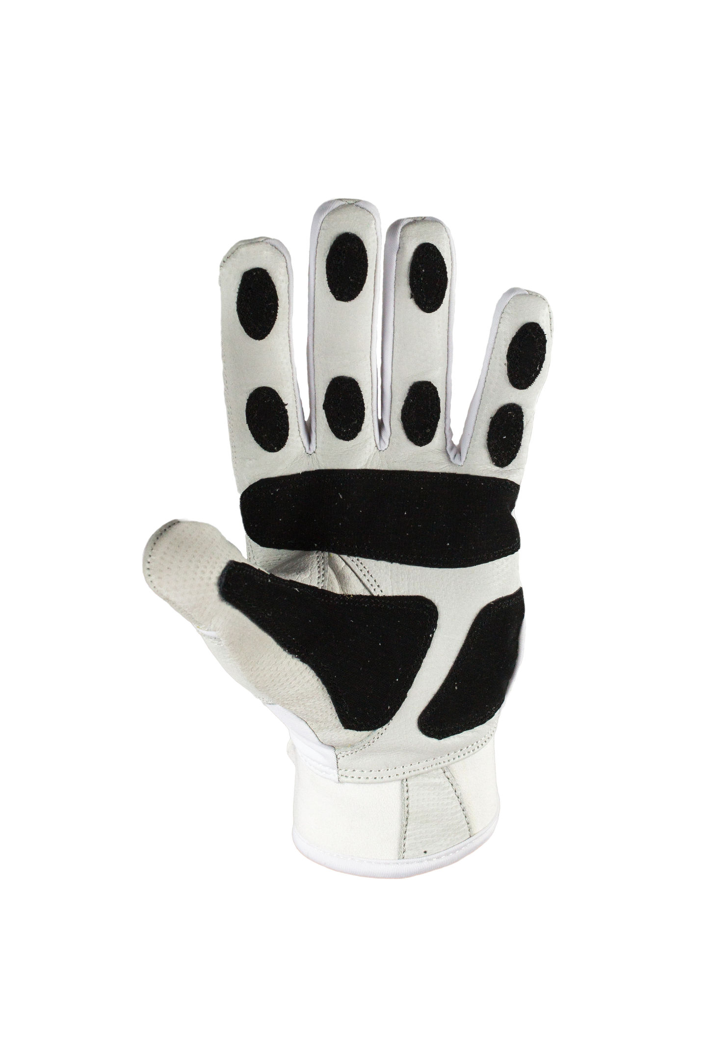 VukGripz Prowler white batting gloves palm