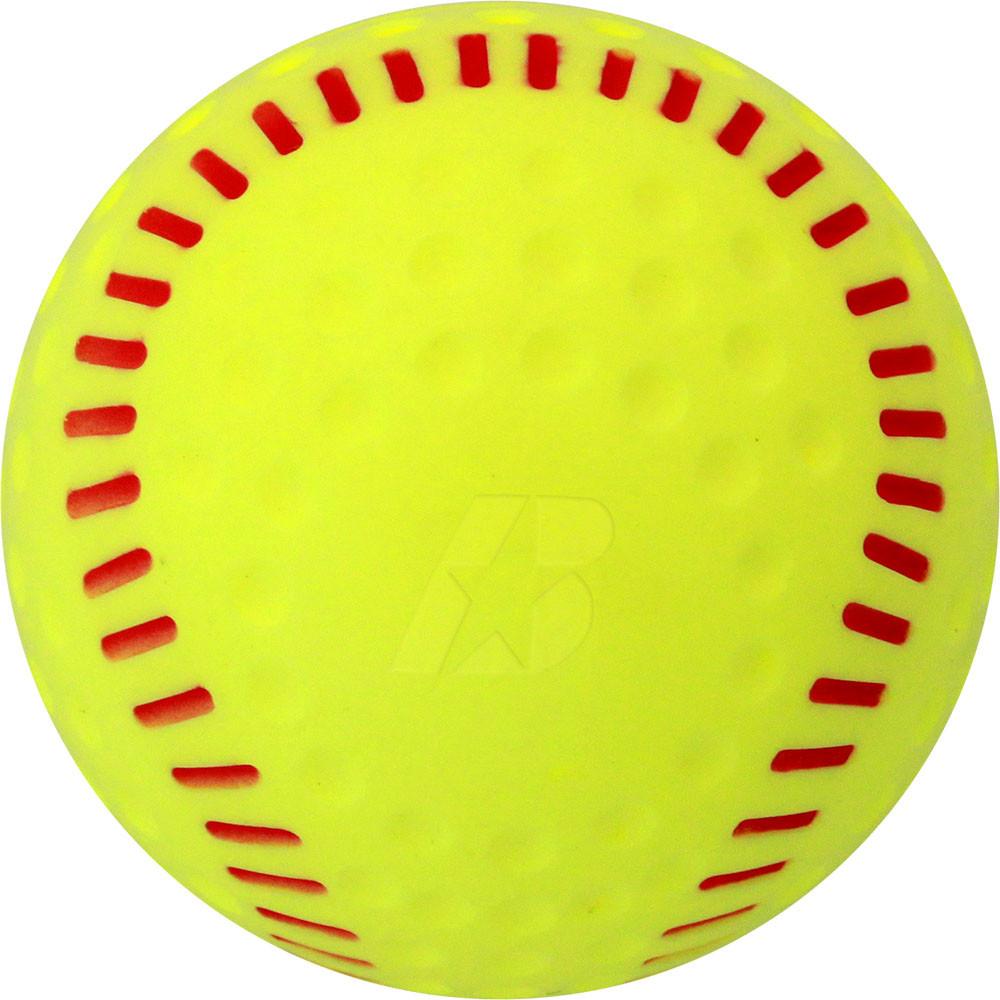 Train your eye to see different pitches with patented seams that won't wear off with use. Practice batting indoors or outdoors. Sold by the dozen.