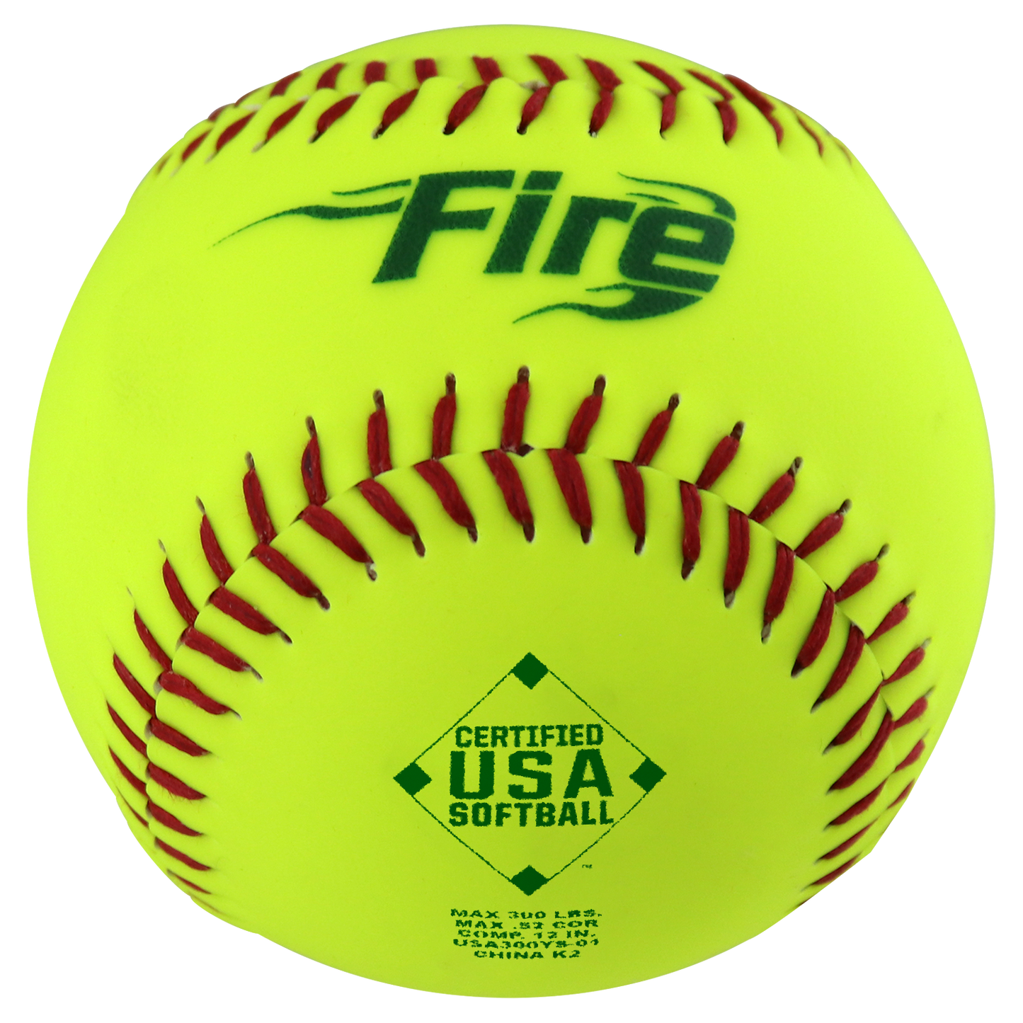 The ASA slowpitch softball is made specifically for ASA slowpitch games. Knock it out of the park with the Fire power core. Sold by the dozen.