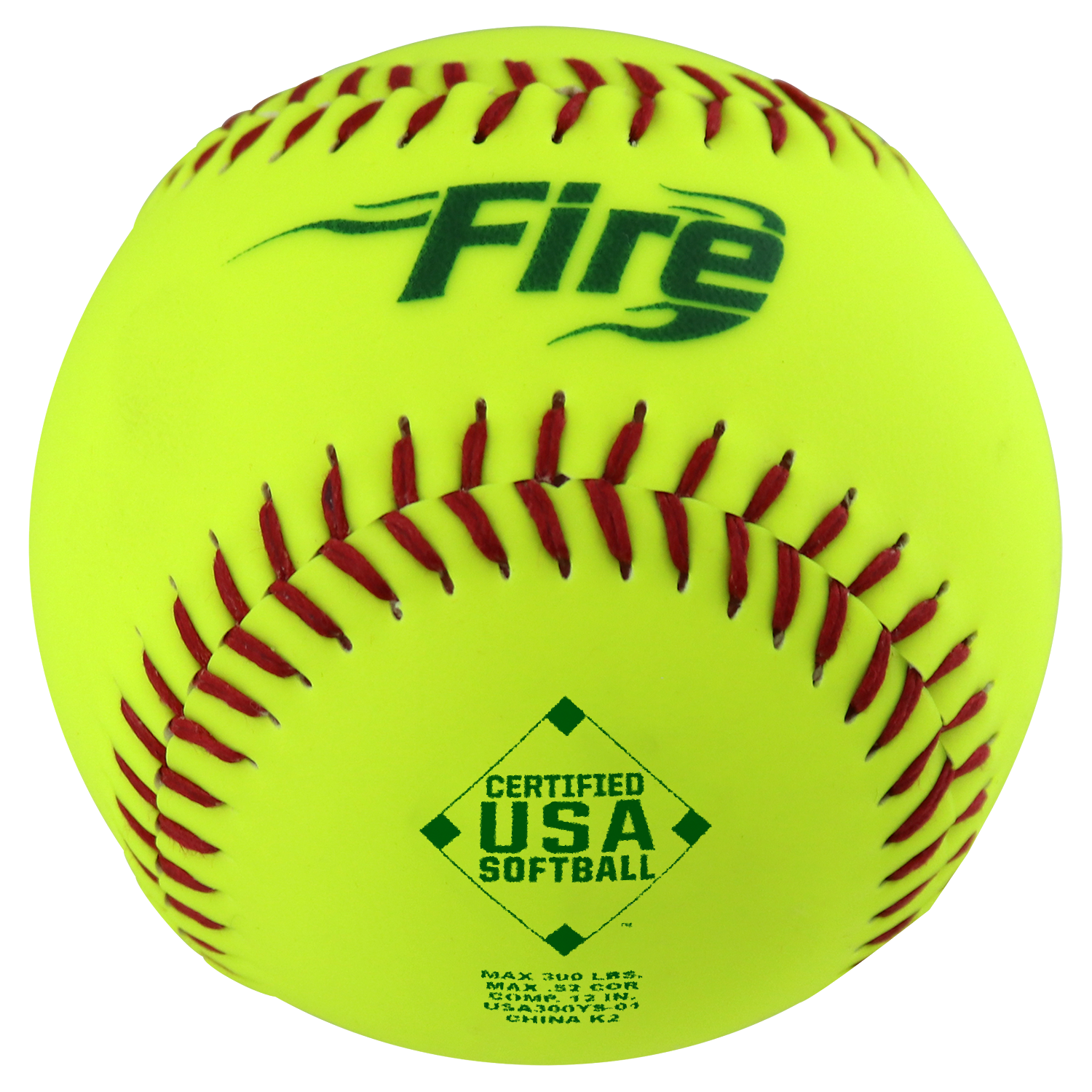 The ASA slowpitch softball is made specifically for ASA slowpitch games. Knock it out of the park with the Fire power core. Sold by the dozen.