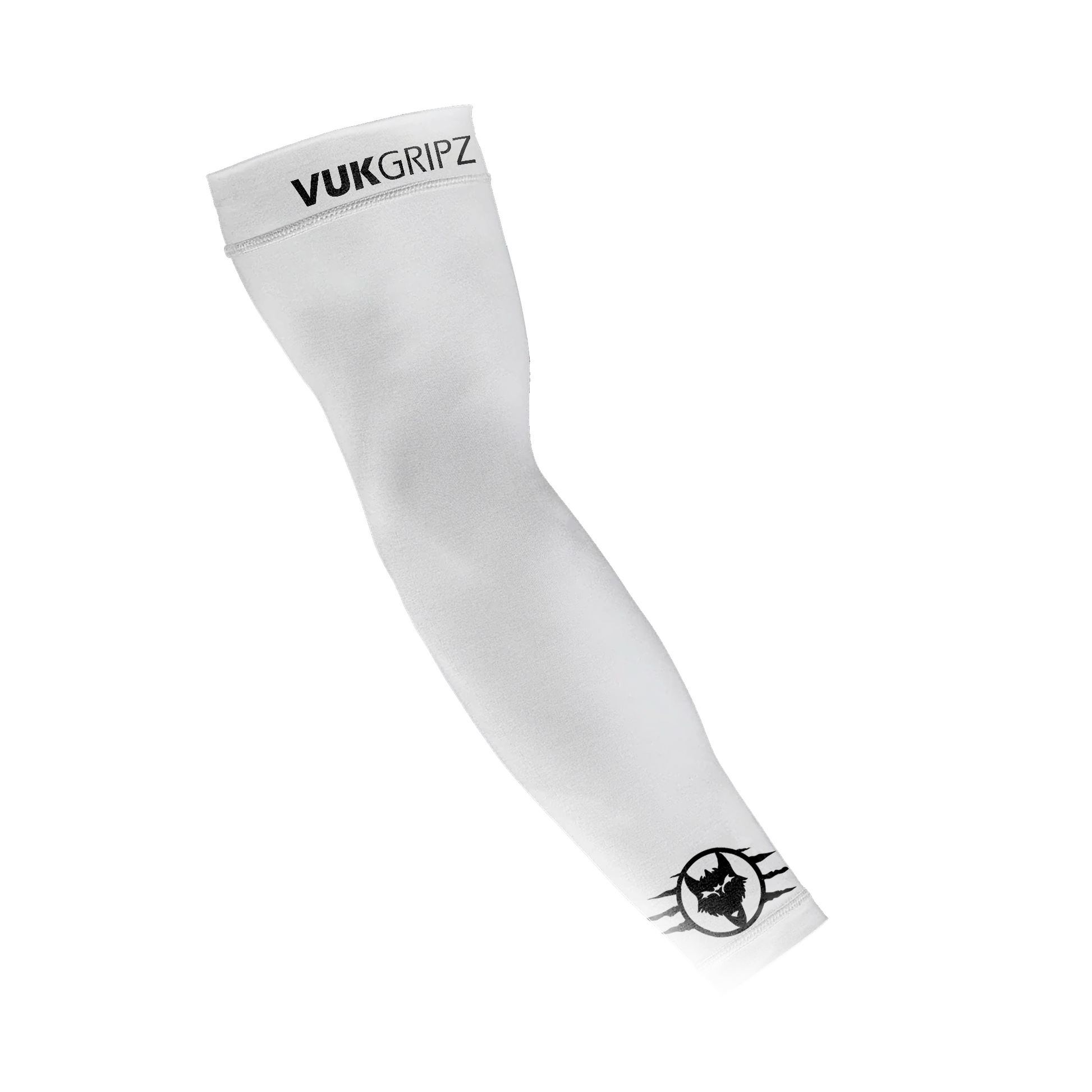 VukGripz Premium Compression Sleeve white full