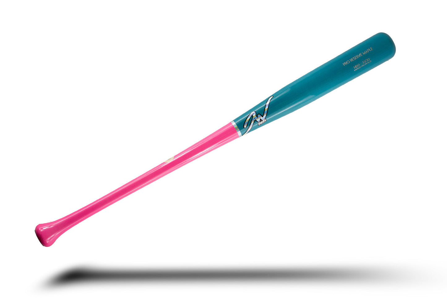 Jaw Bats pro reserve maple in blue and hot pink