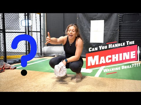 A GREAT Catching Drill You Can Do With A Pitching Machine!